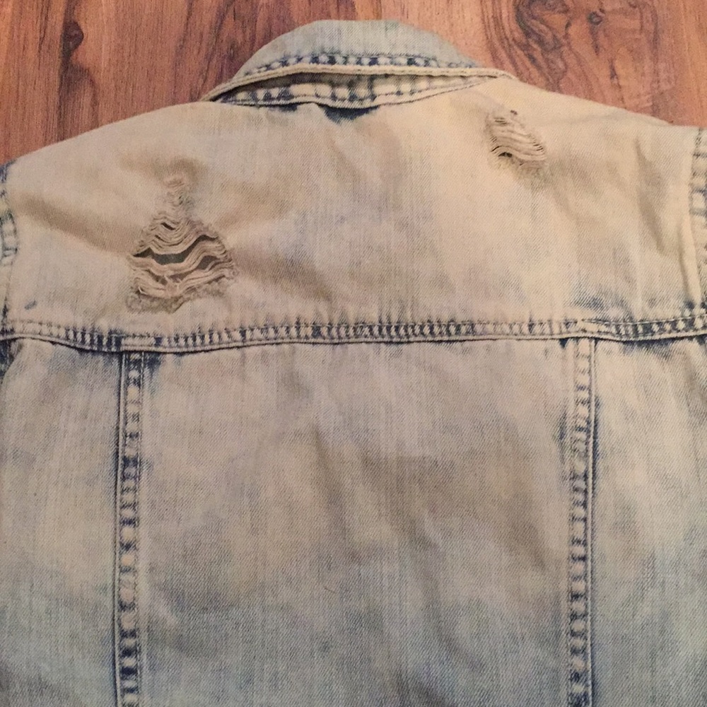 Distressed Denim Jacket - Picture 5 of 5